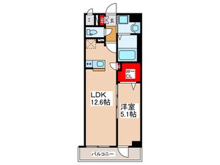 SAKURA　Hills八尾の物件間取画像